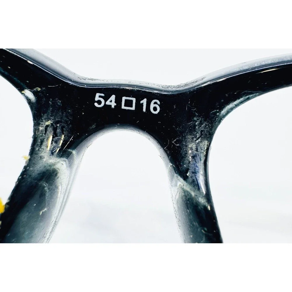 Modern Optical Eyeglass Frames Mens Black Clear MP4003 54-16-140